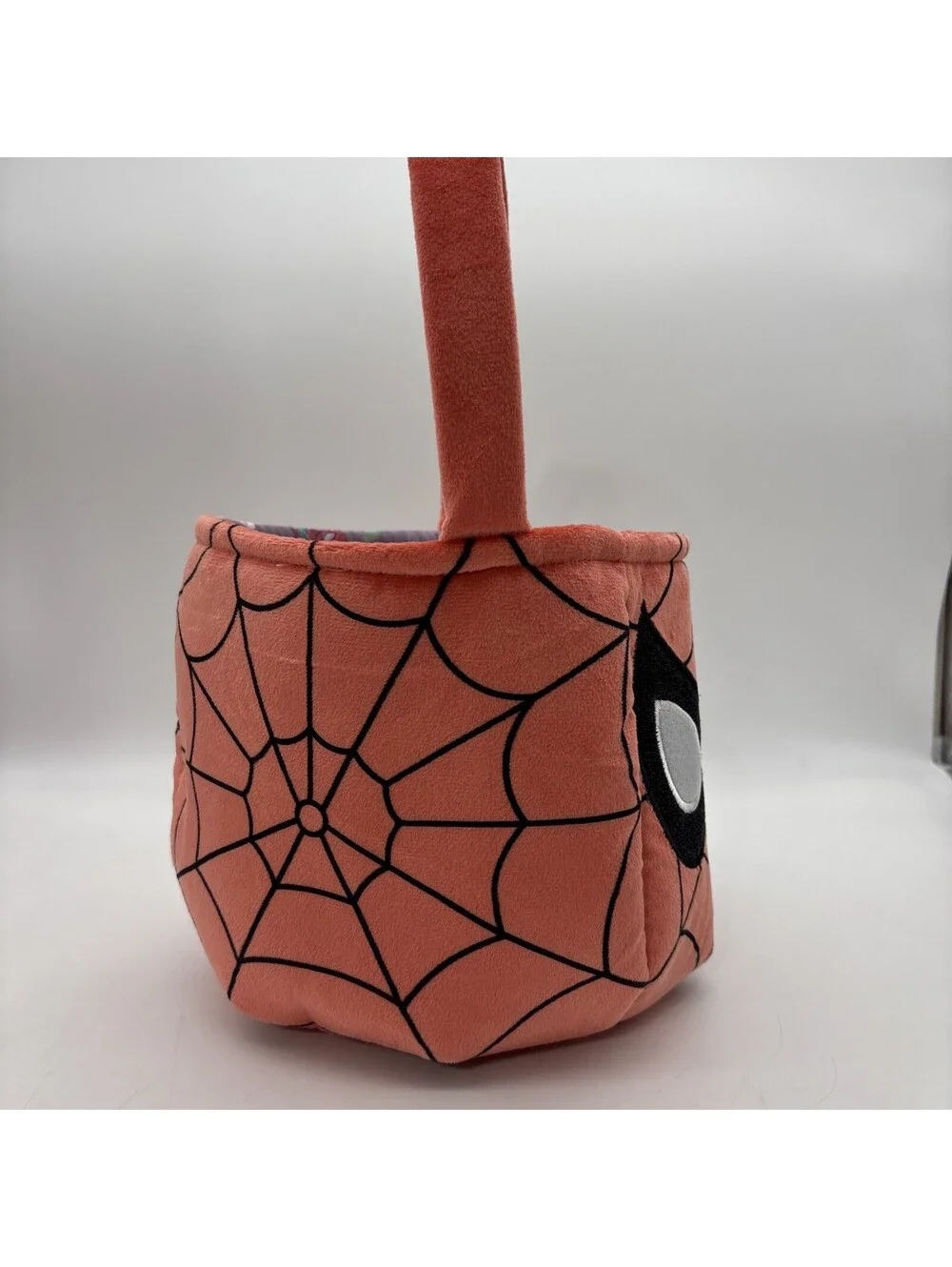 Girl’s Marvel Spiderman “Soft Plush”Easter Basket, Height 8”   NEW With Tag’s